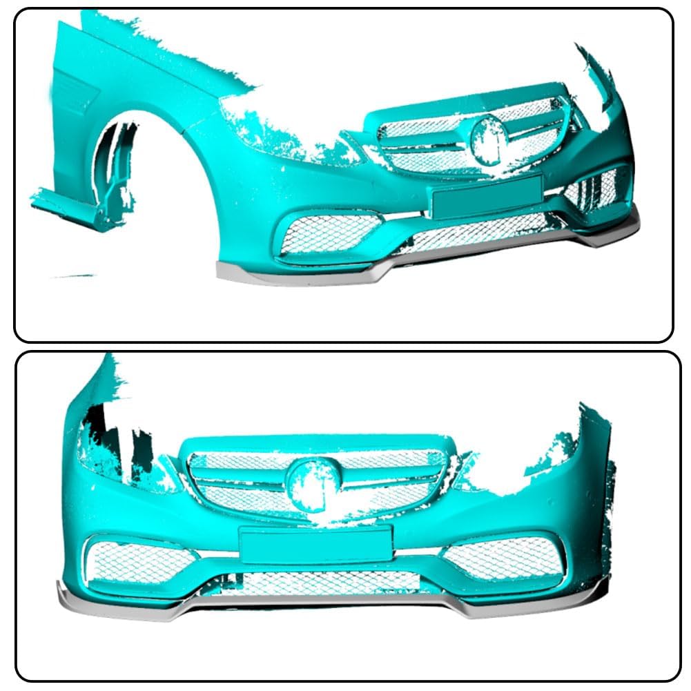 Carbon Fiber Front Bumper Lip Compatible witth Mercedes Benz E Class W212 S212 E63 E63S AMG Sedan 4-Door 2013-2016 Front Chin