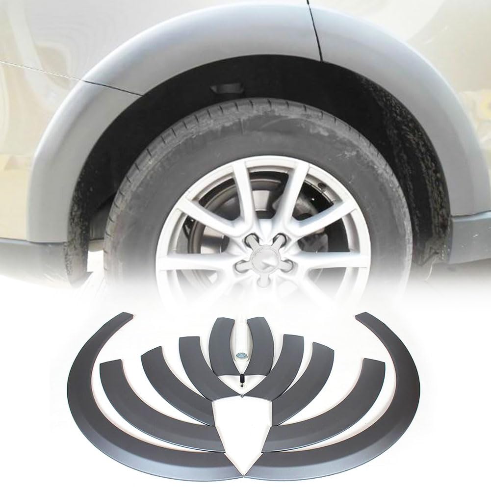 Gray Color Wheel Arch Flares for Audi Q5 Standard SUV 2009-2016 ABS Mouding Fender Cover Trims Factory Outlet (Not for Sline)