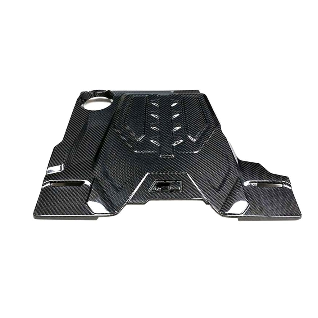 Dry Carbon Fiber Engine Hood Cover Compatible With BMW F90 M5 F91 F93 M8 2018-2024 Front Engine Bonnet Hood Cover Protecter C