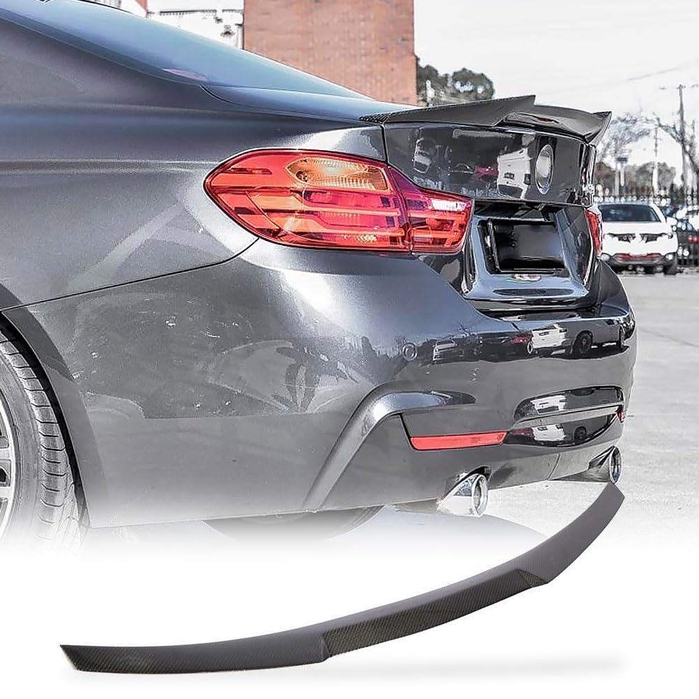 Trunk Spoiler for BMW 4 Series F32 Coupe 2-Door 2014-2020 | 420i 428i 430i 435i 440i Rear Boot Lid Highkick Wing Lip Factory 