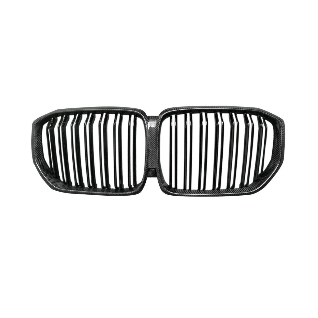 Dual Slat Carbon Fiber Front Grille for BMW X5 G05 Pre-LCI (2019-2023)