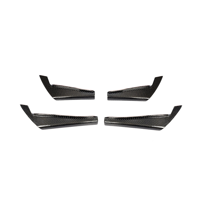 Audi A4 B9 Pre-LCl  ST Style Carbon Fiber Front Canards