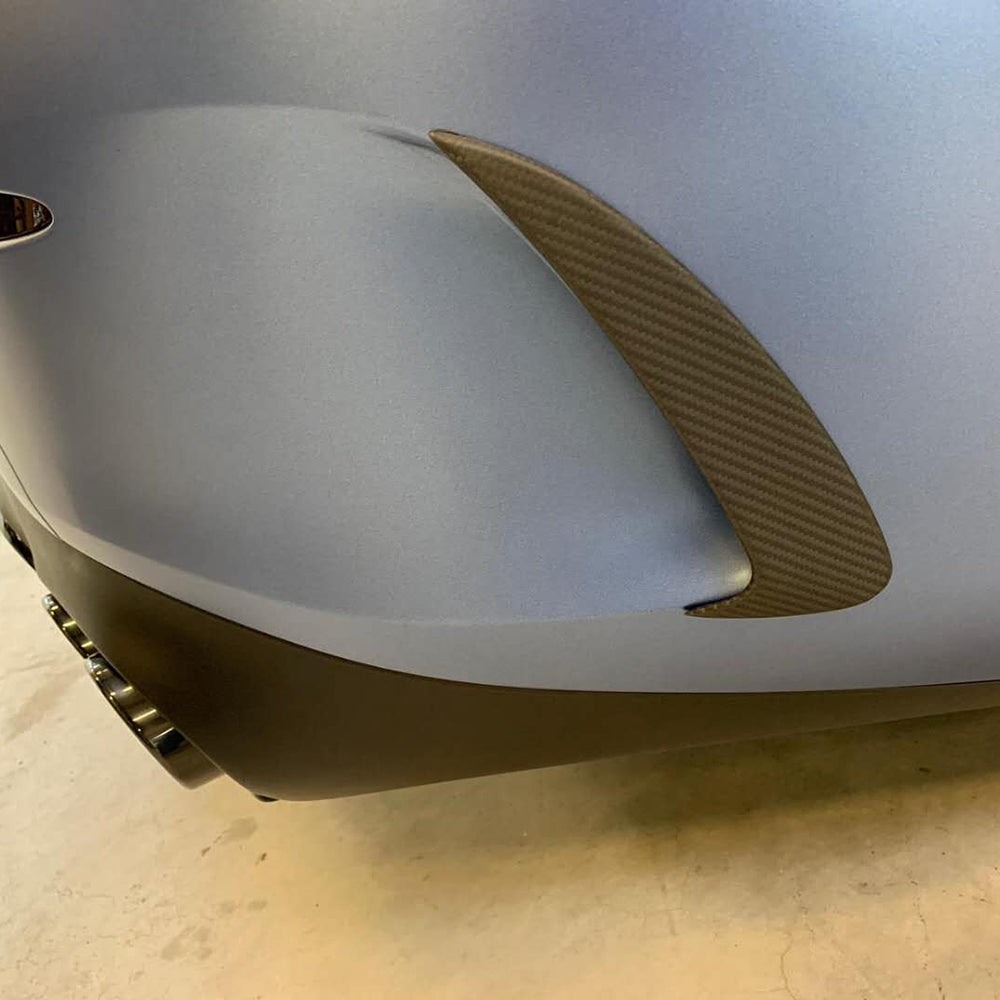 ST Style Rear Canards Carbon Fiber for Mercedes Benz E-Class C238 Sport Pre-Facelift (2017-2020)