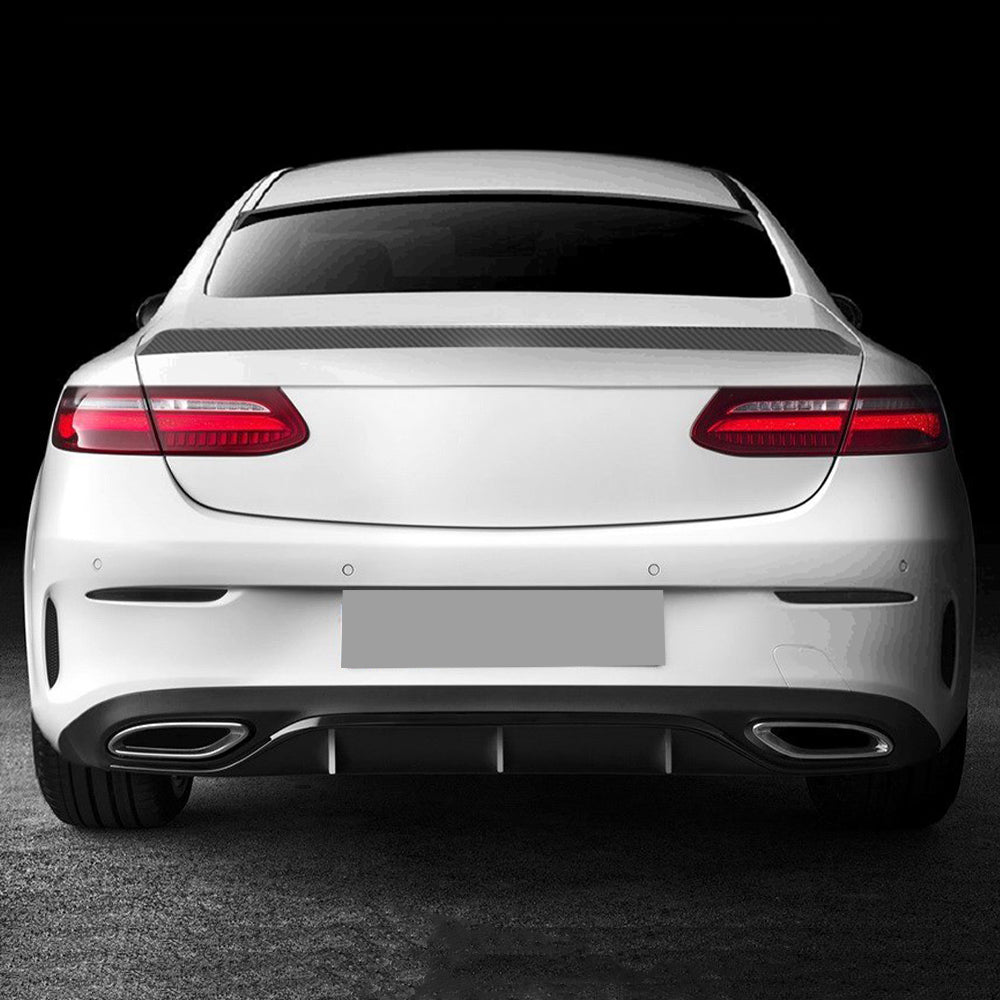AMG Style Trunk Spoiler Carbon Fiber for Mercedes Benz E-Class C238 Pre-Facelift (2017-2020)