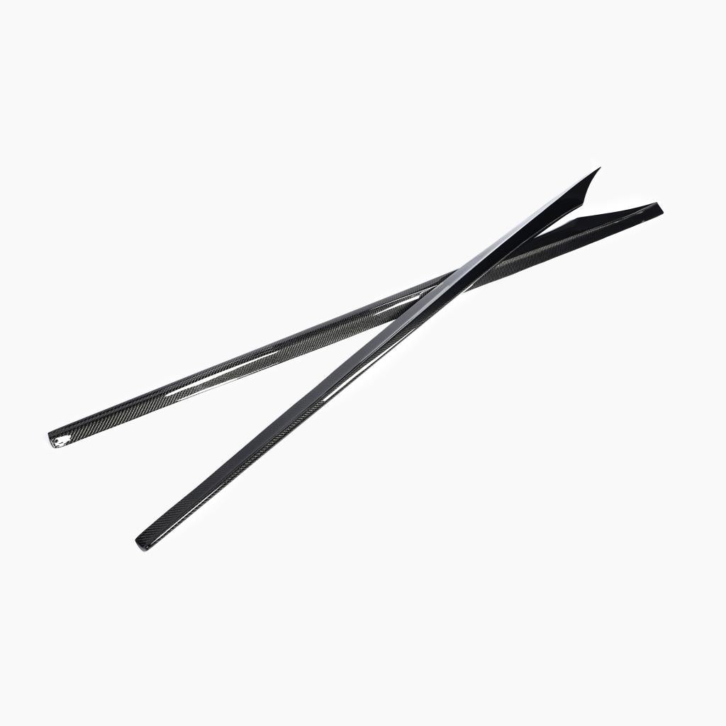 V Style Carbon Fiber Side Skirts For BMW 6 Series F06/F12/F13 M Sport (2011–2018)