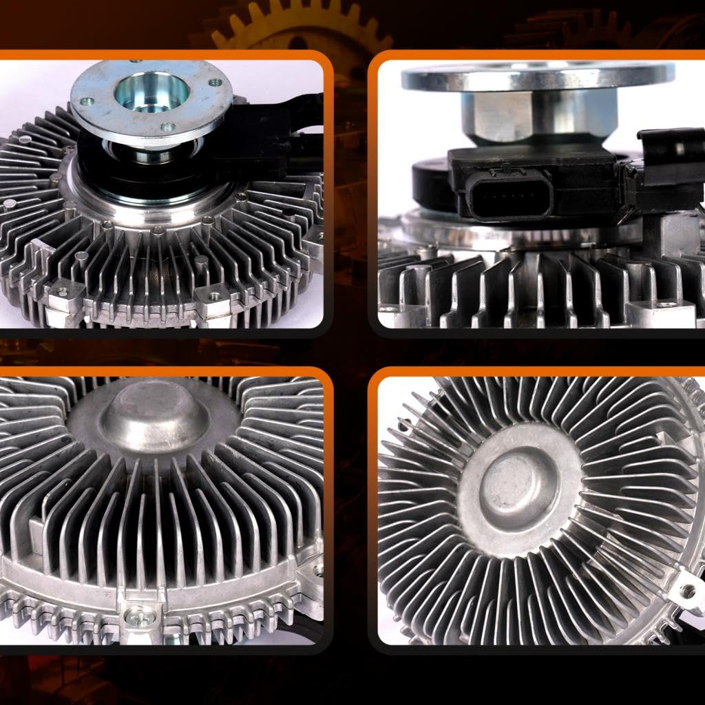 210825X20A Engine Cooling Fan Clutch Compatible with Infiniti QX56 QX80/for Nissan Armada NV2500 NV3500 Titan V8 5.6L