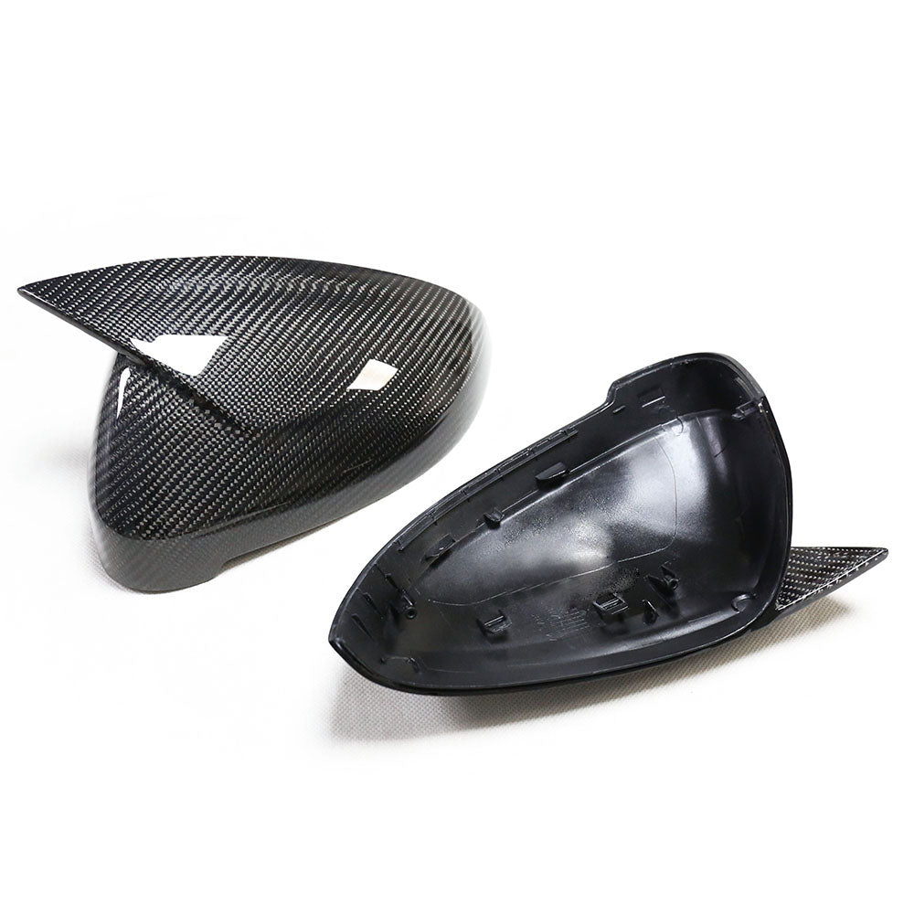 M4 Style Carbon Fiber REPLACEMENT Mirror Caps For Audi A4/S4 B9 Pre-LCl (2016-2019) A4/S4 B9.5 LCI(2020-2023)