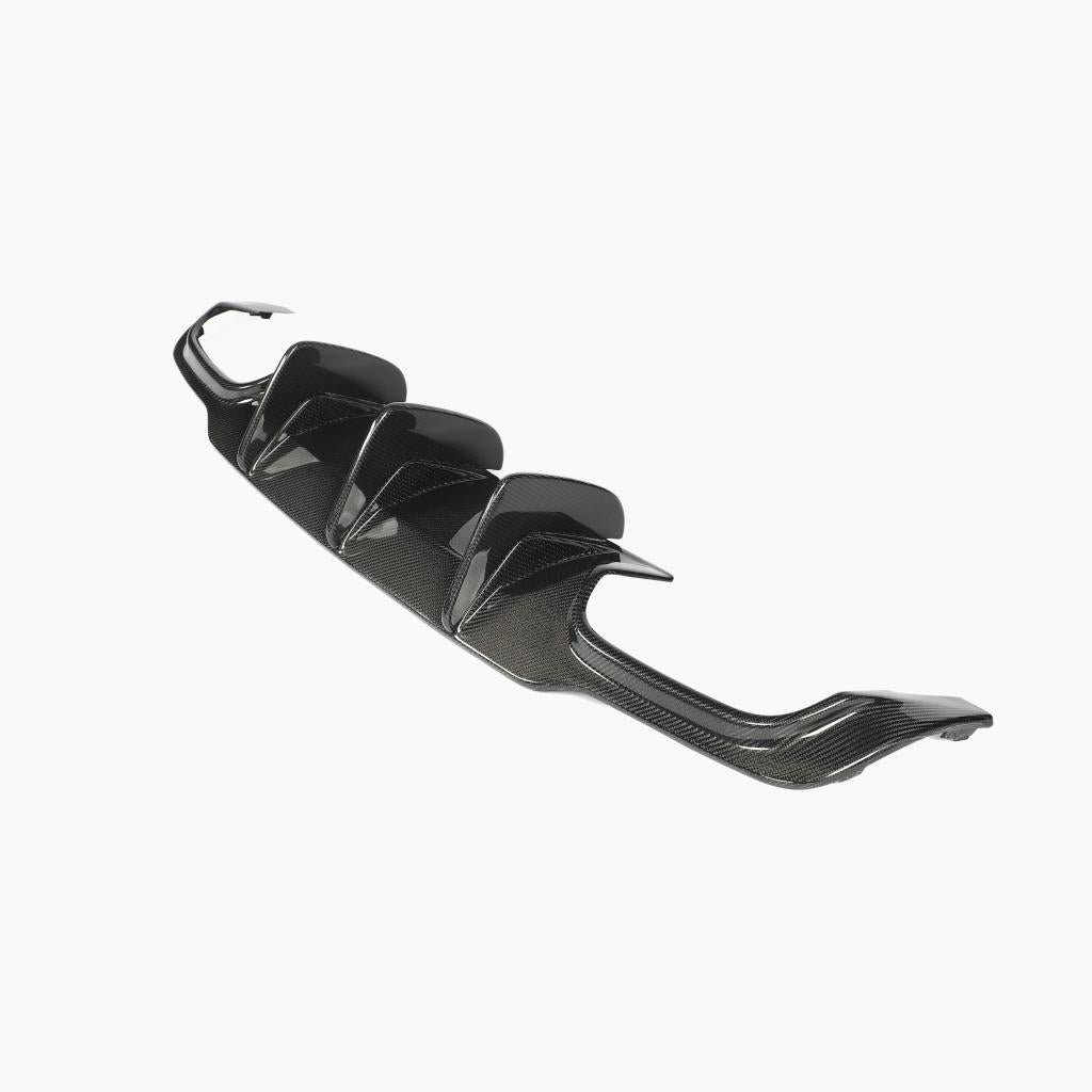 AMG Style Carbon Fiber Rear Diffuser for Mercedes Benz C63 W204 Facelift (2011-2015)