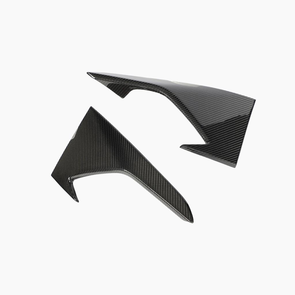 ST Style Carbon Fiber Front Canards for BMW M2 F87 (2016–2018)