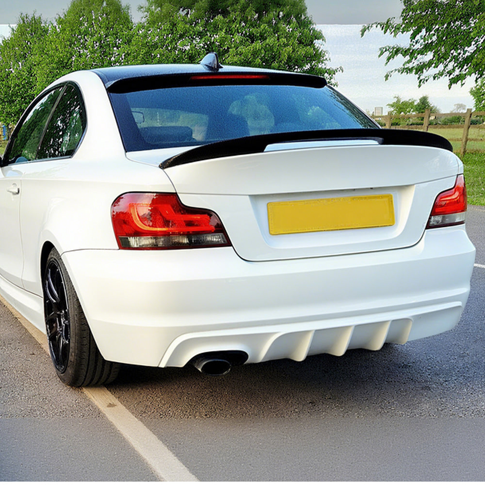 AC Style Carbon Fiber Roof Spoiler For BMW 1 Series E82 (2007-2013)