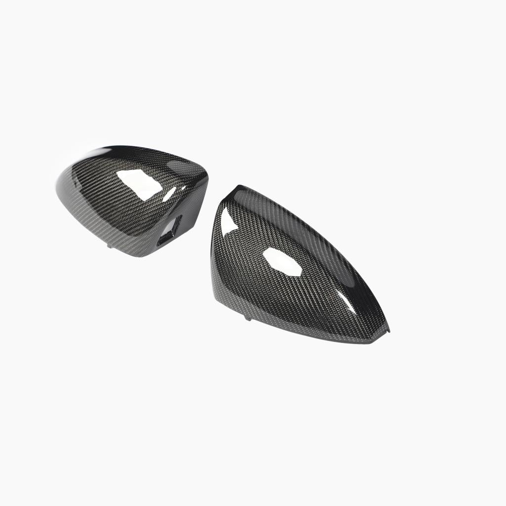 ST Style Carbon Fiber Mirror Caps For AUDI TT RS MK3 8S Pre-LCI & R8 4S Pre‑LCI (2016–2019)
