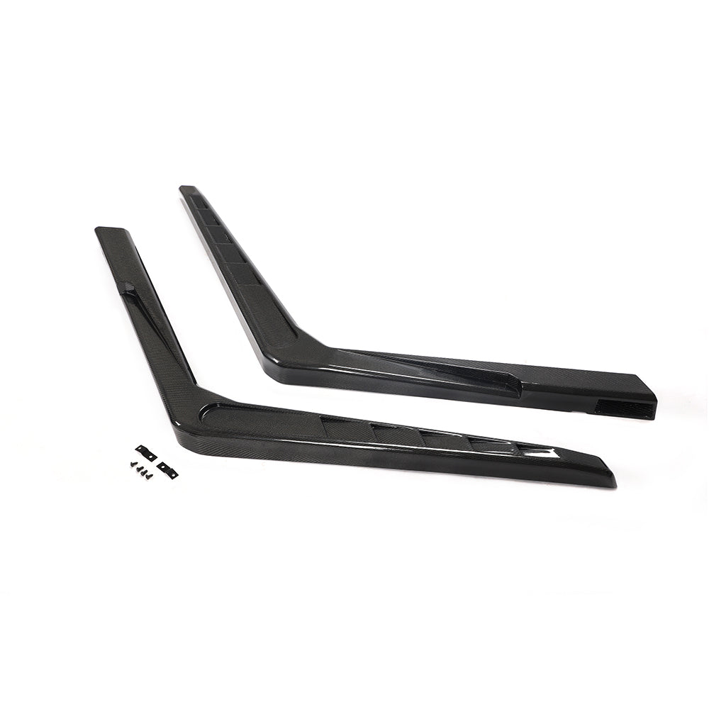 ST Style Carbon Fiber Air Intake Covers for Mercedes Benz G‑Class W463 (2013–2018)