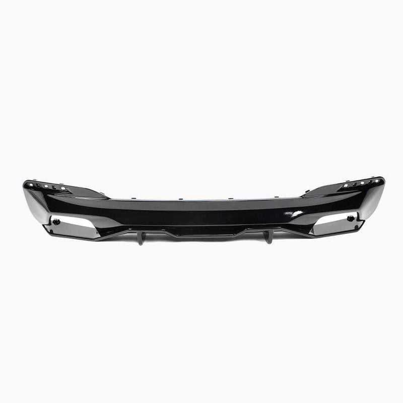 BMW 5 Series G30/G31 Performance Style Gloss Black Rear Diffuser - front view