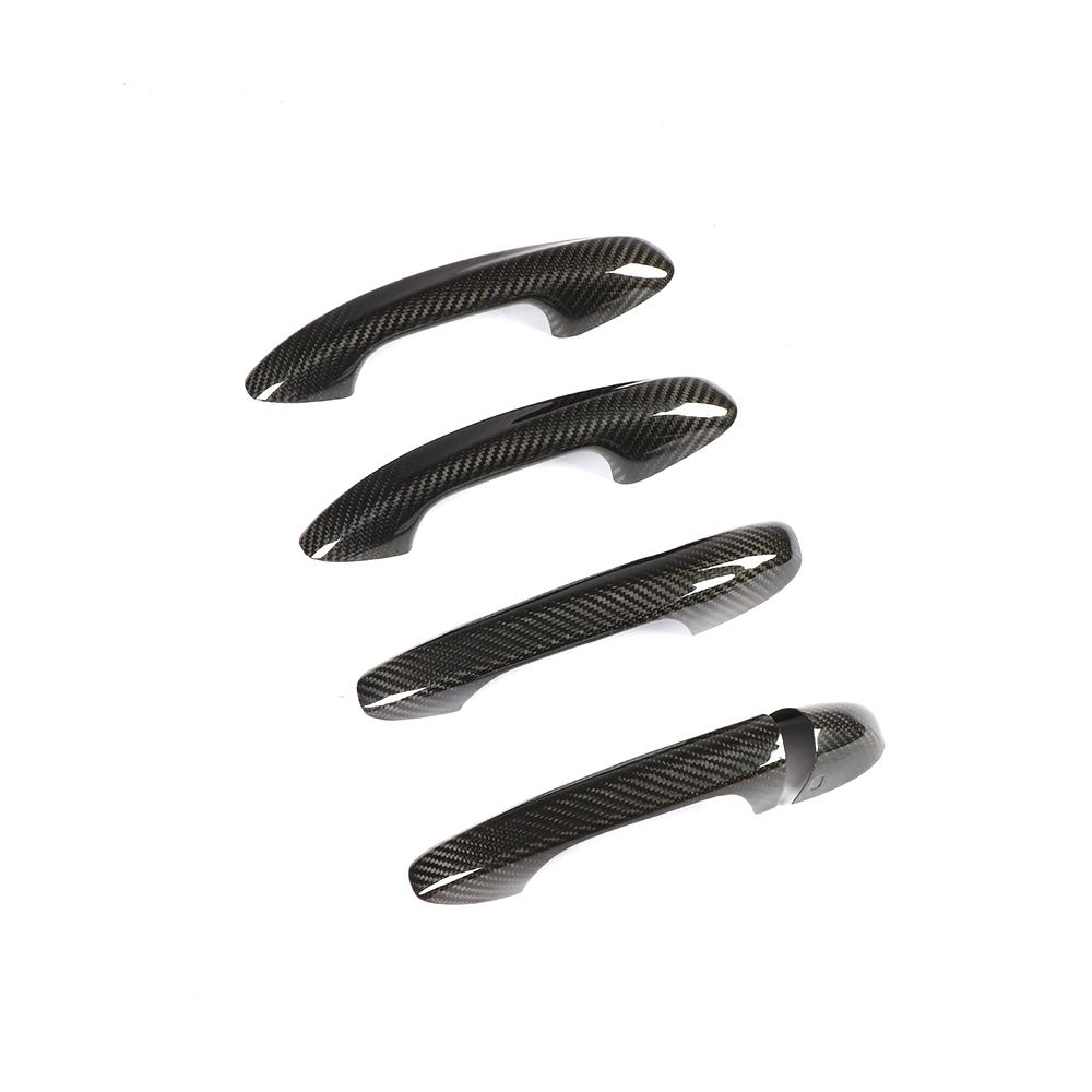 ST Style Carbon Fiber Door Handle For Mercedes Benz W205 Pre‑Facelift & W213 Pre‑Facelift & W222 Pre‑Facelift & GLE W166 (2014-2018)