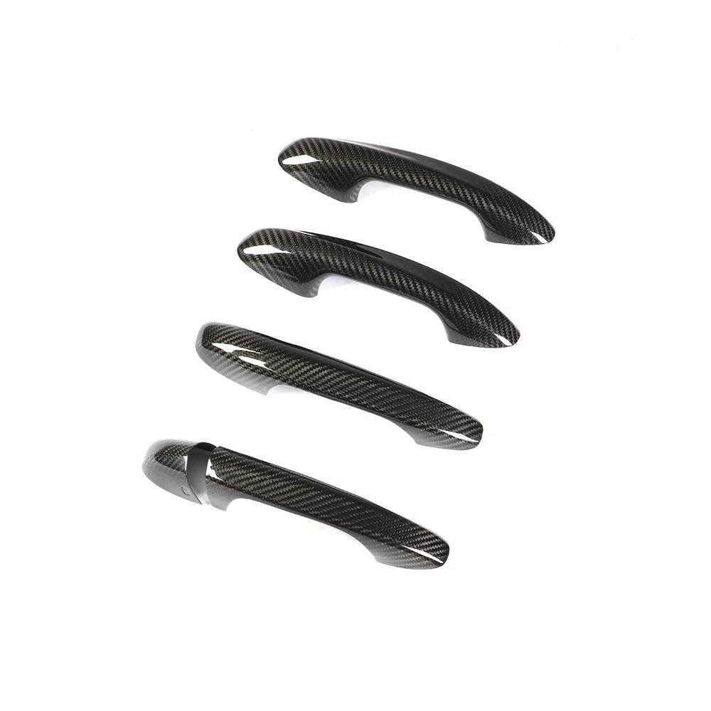 ST Style Carbon Fiber Door Handle For Mercedes Benz W205 Pre‑Facelift & W213 Pre‑Facelift & W222 Pre‑Facelift & GLE W166 (2014-2018)