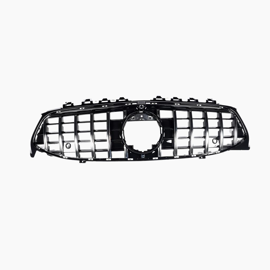  Benz C118 black front grille- front view
