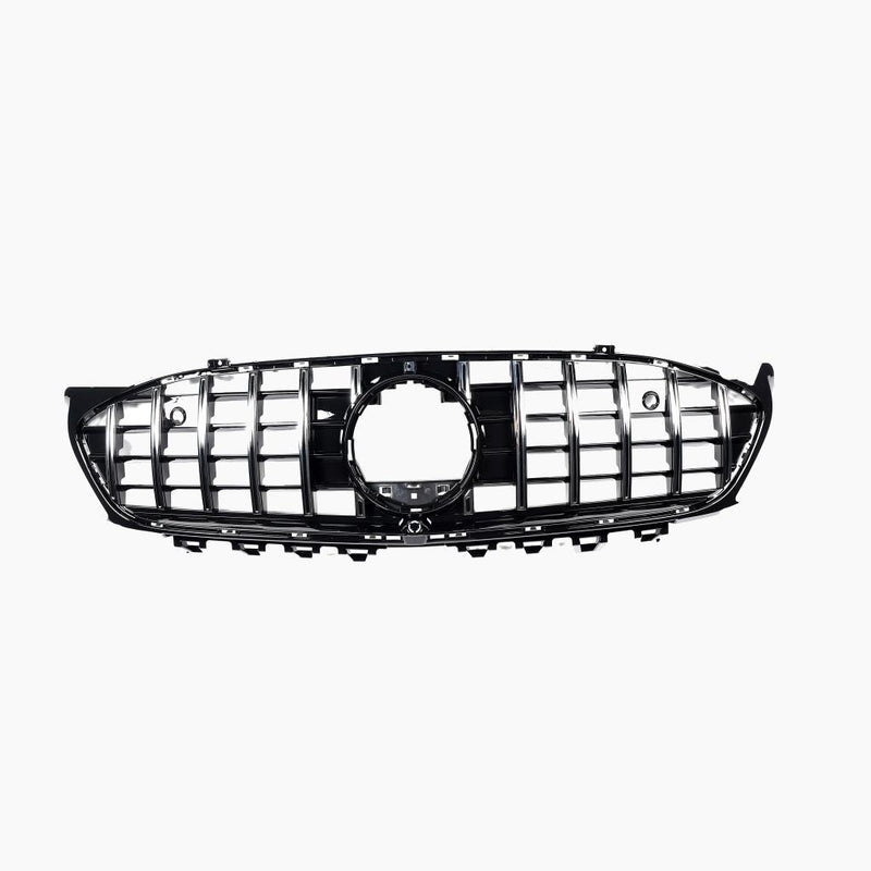  Benz C118 black front grille- front view