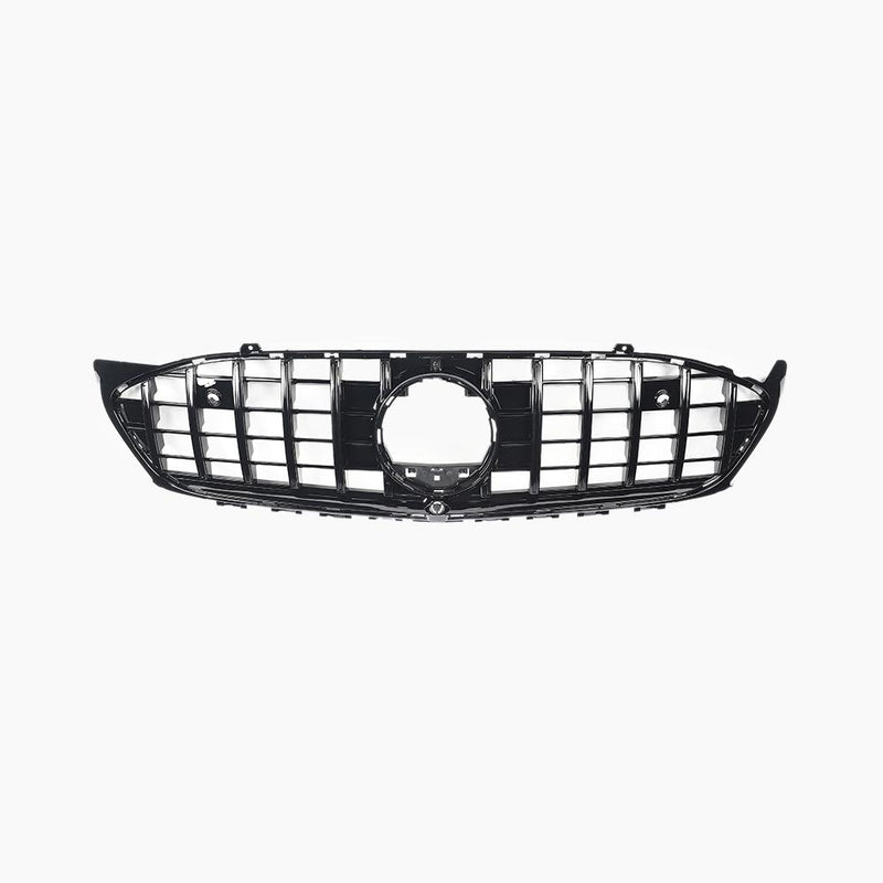 Benz C118 black front grille- front view