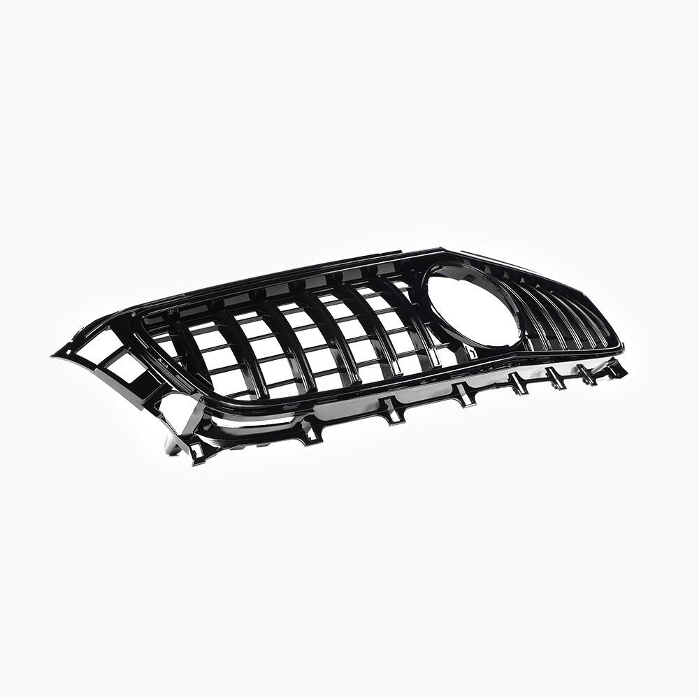 Benz CLS C218 front grille- side angle view