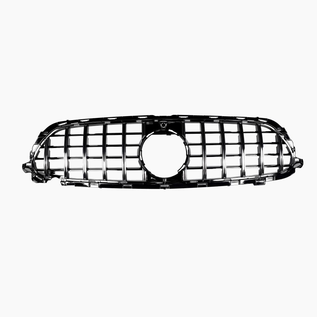  Benz W213 Chrome Silver  front grille- front view