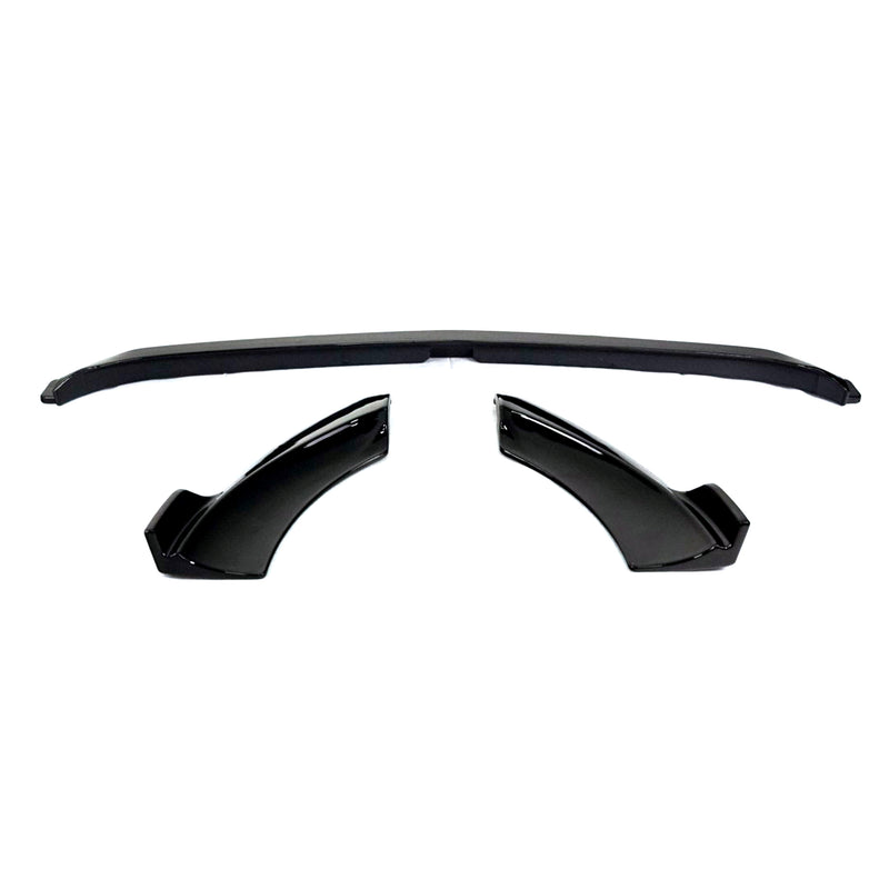 Gloss Black Front Lip for Mercedes-Benz E-Class W213 Facelift(2021-2023)