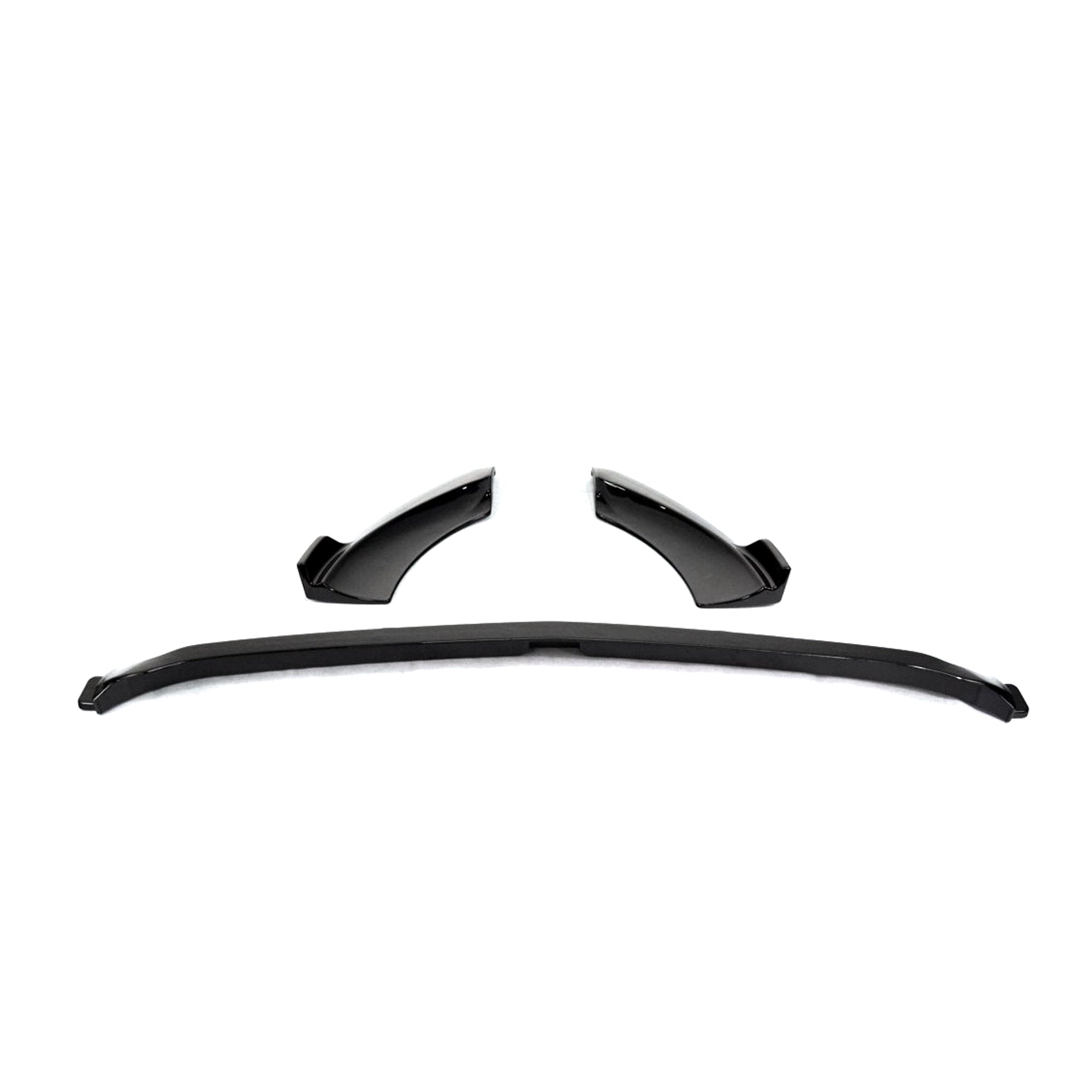 Gloss Black Front Lip for Mercedes-Benz E-Class W213 Facelift(2021-2023)