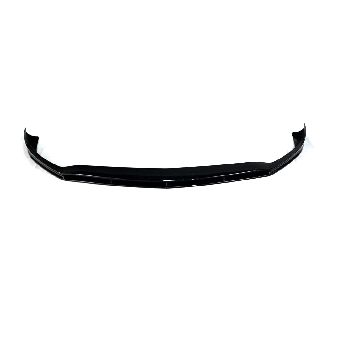 Gloss Black Front Lip for Mercedes Benz A Class W177 Pre-Facelift AMG Line Sedan (2018-2022)