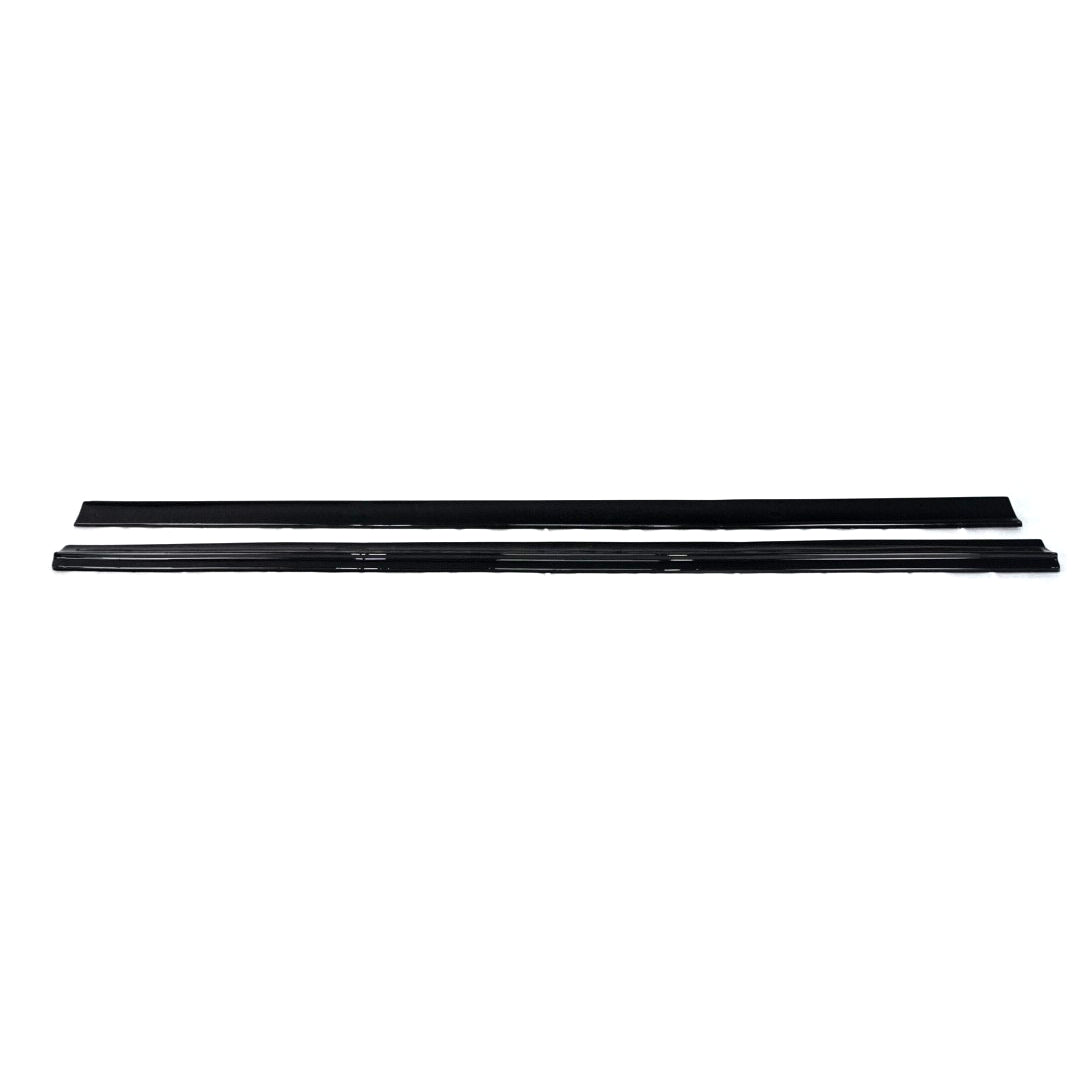 Gloss Black Side Skirts for Mercedes Benz E-Class W213 AMG Line Sedan (2016-2023)