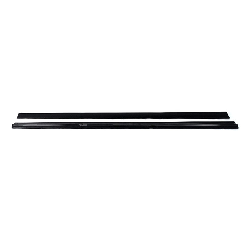 Gloss Black Side Skirts for Mercedes Benz E-Class W213 AMG Line Sedan (2016-2023)