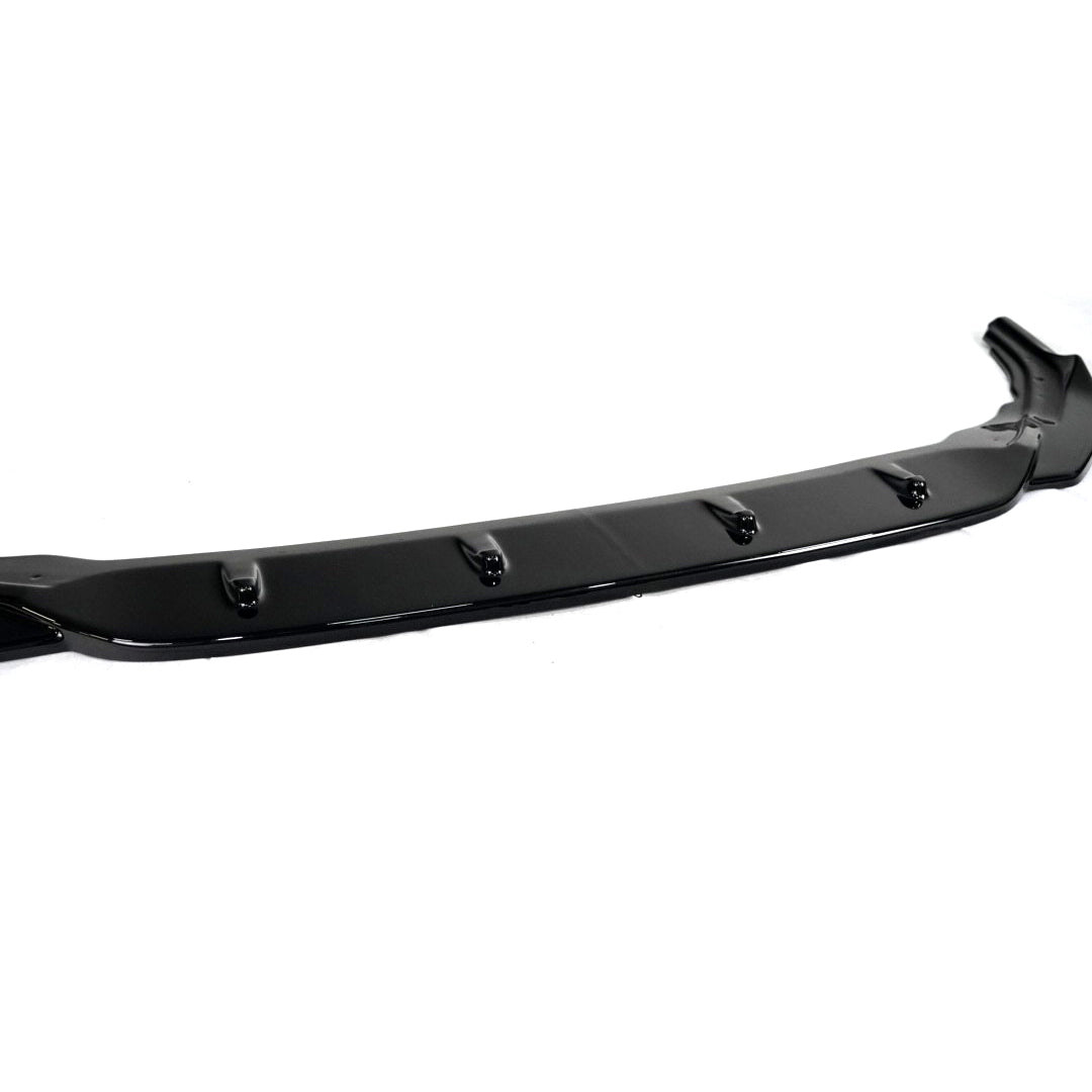 MAX V1 Style Gloss Black Front Lip For GOLF 8R(2021-2024)