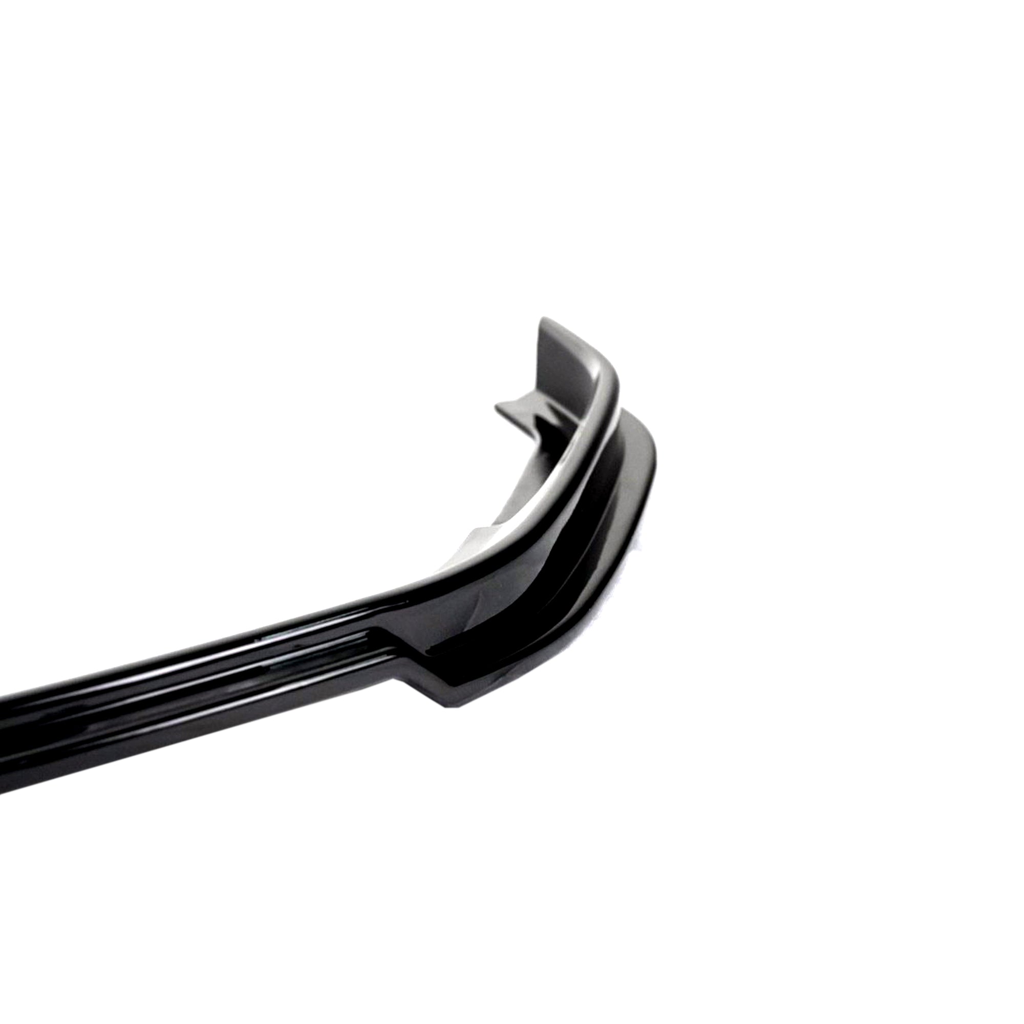 Gloss Black Front Lip For GF 7.5 RLINE/R RZ DOUBLE LAYER(2017-2019)