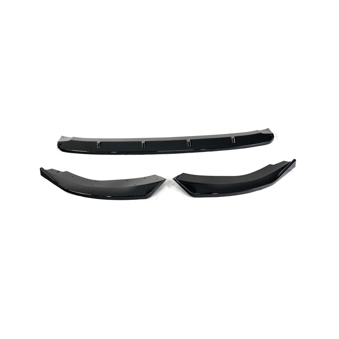 Gloss Black 3PCS Front Lip for Volkswagen Golf MK8 R-Line(2020-present)