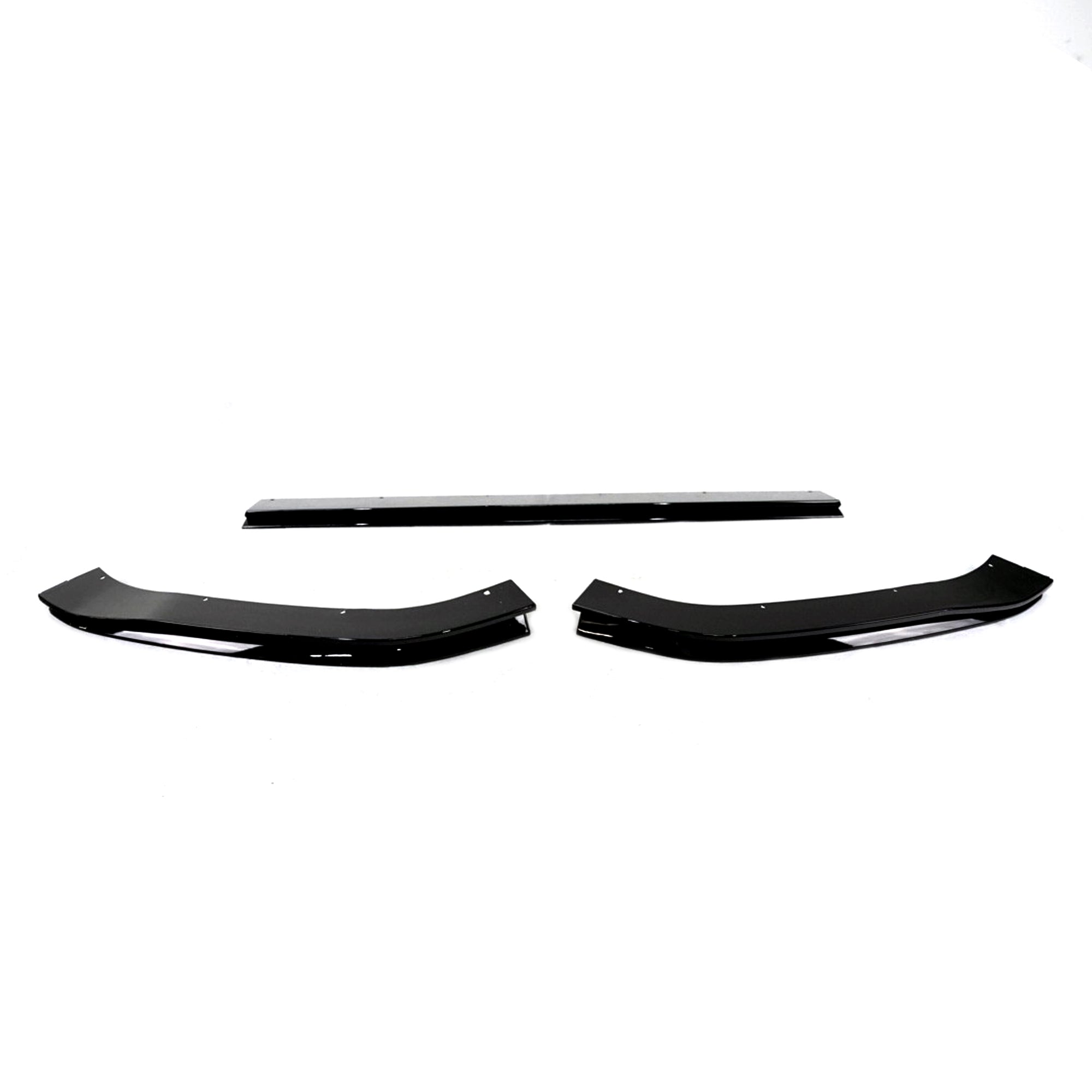 Gloss Black 3PCS Front Lip for Volkswagen Golf GTI TCR MK7.5 (2019-2020)