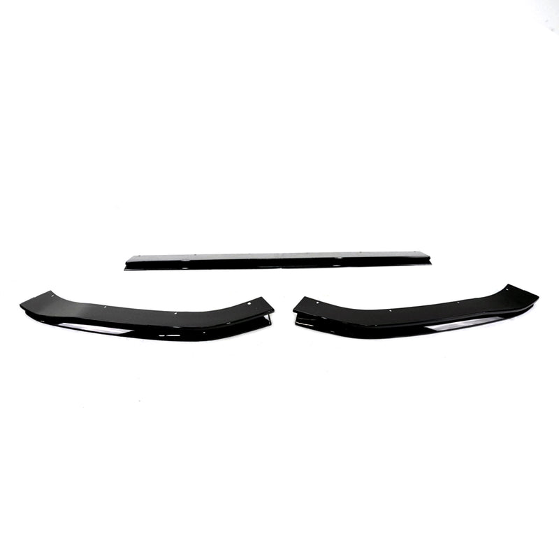 Gloss Black 3PCS Front Lip for Volkswagen Golf GTI TCR MK7.5 (2019-2020)
