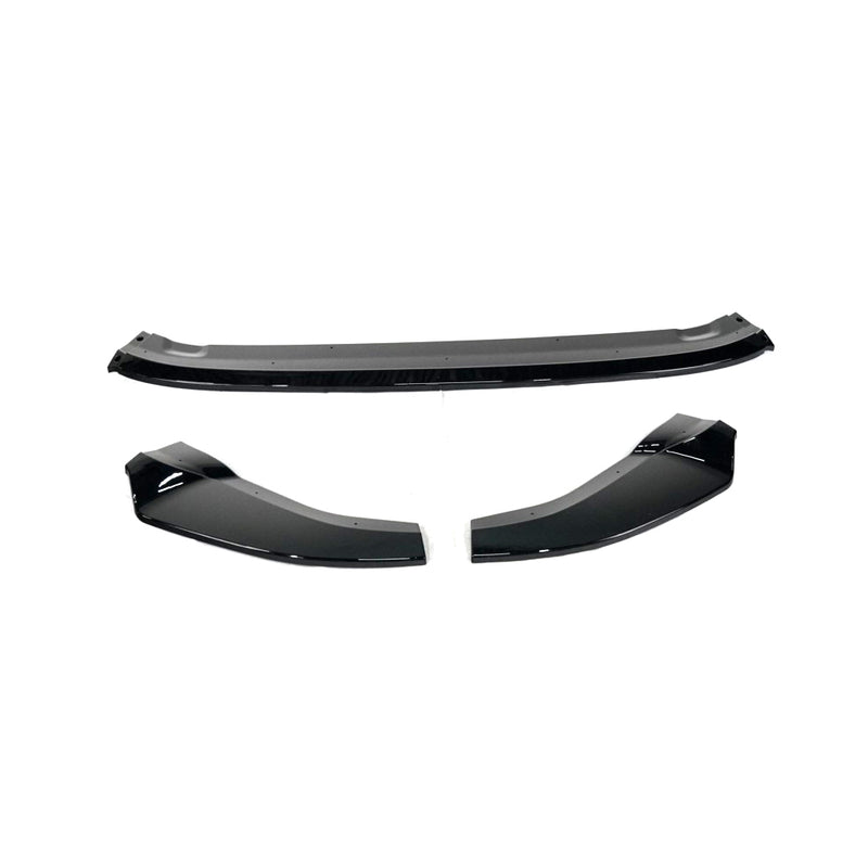 MAX Style Gloss Black  3PCS Front Lip for Volkswagen Golf MK7 R / R-Line(2013-2017)