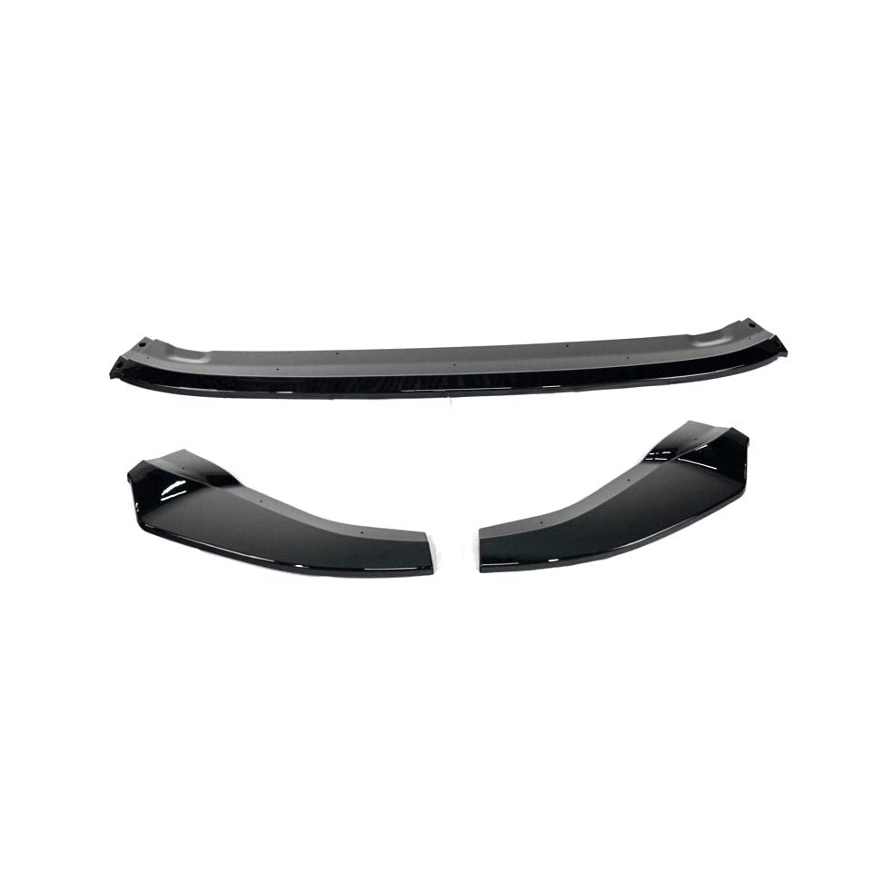 MAX Style Gloss Black  3PCS Front Lip for Volkswagen Golf MK7 R / R-Line(2013-2017)