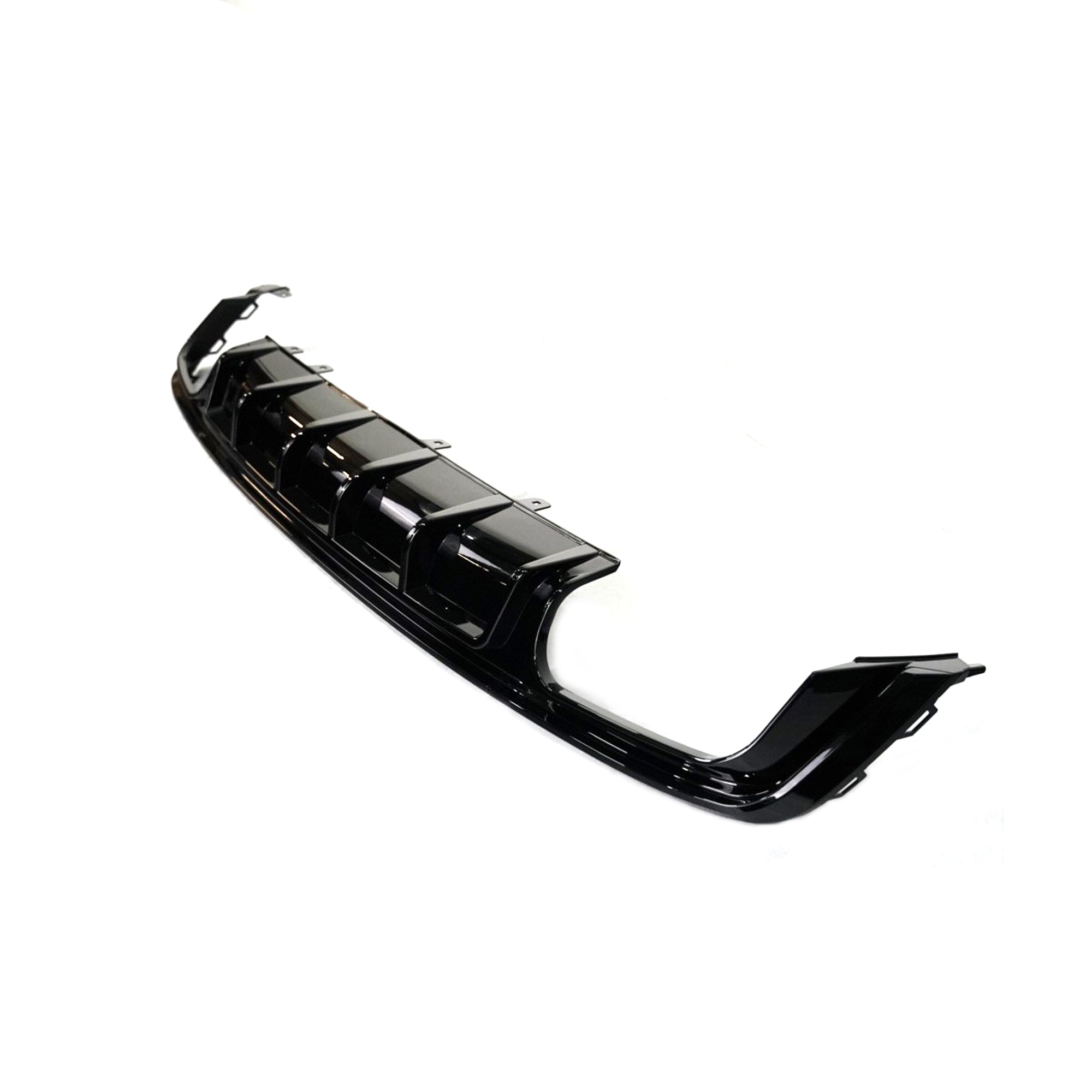 PP Rear Diffuser For Audi A6 C8(with Black Exhaust Tips)(2020-2021)