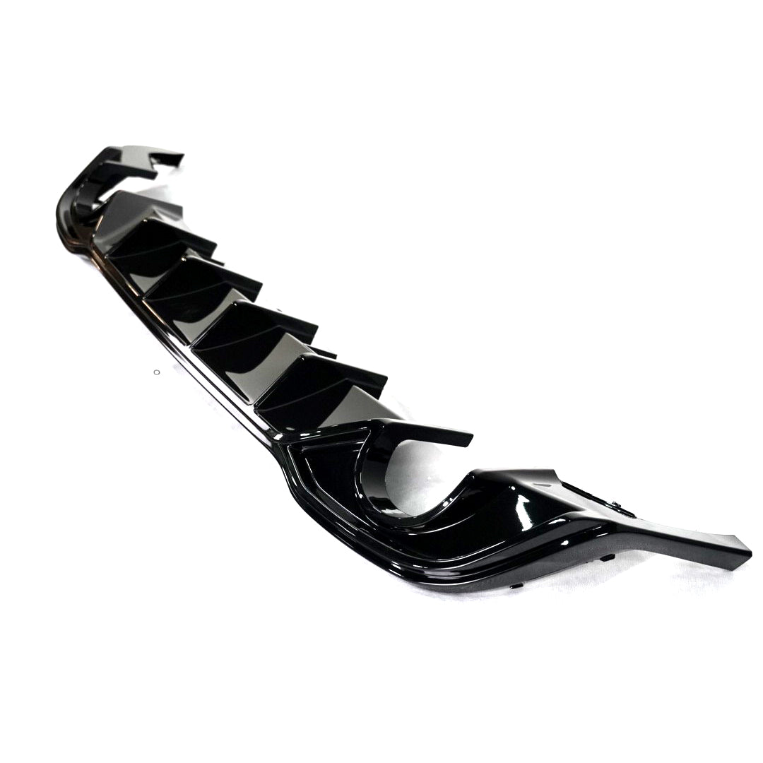 MAX Style Gloss Black Rear Diffuser for Volkswagen Golf MK8 GTI(Double Single Out)(2020-present)