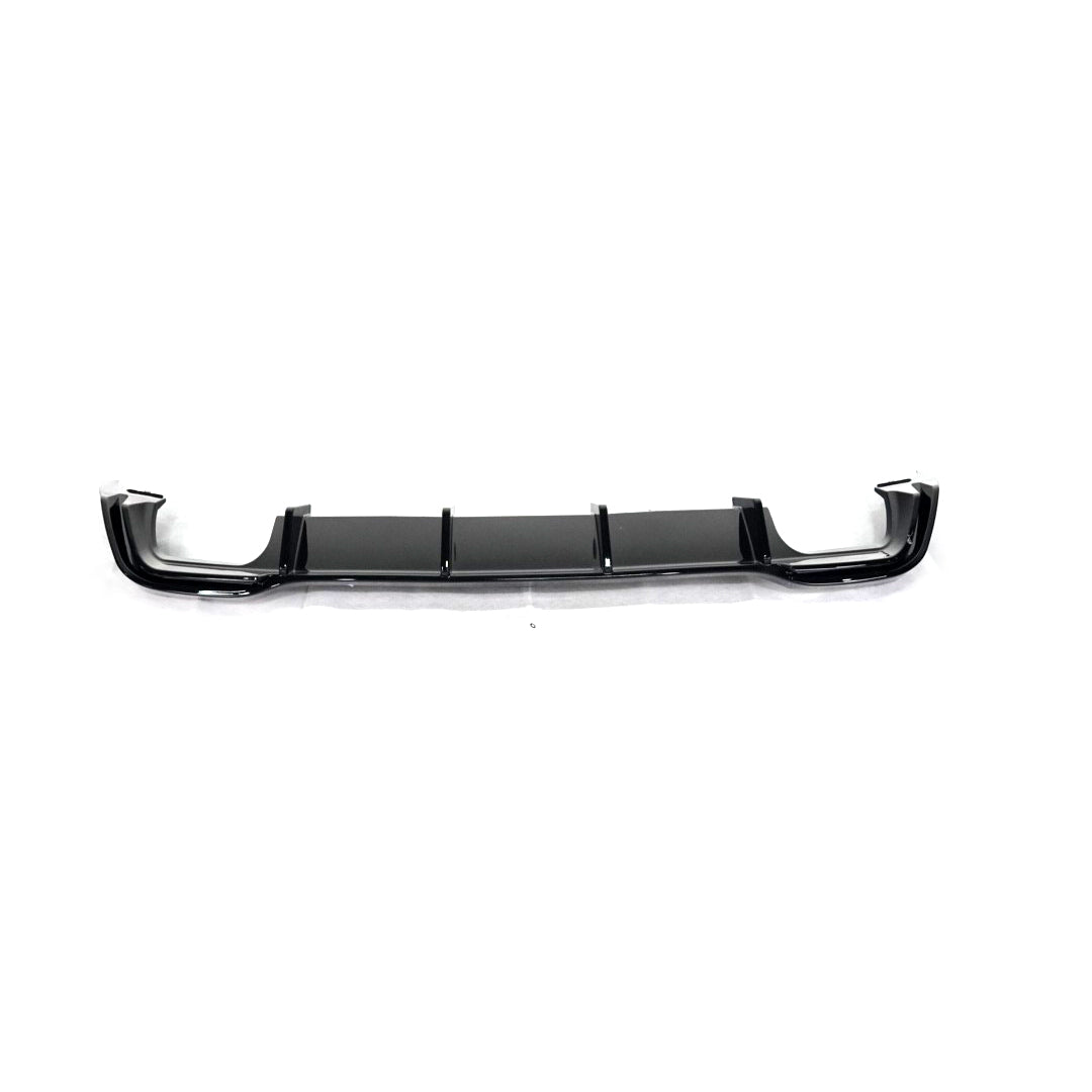 MAX Style Gloss Black Rear Diffuser for Volkswagen Golf MK8 GTI(Double Double Out) (2020-present)