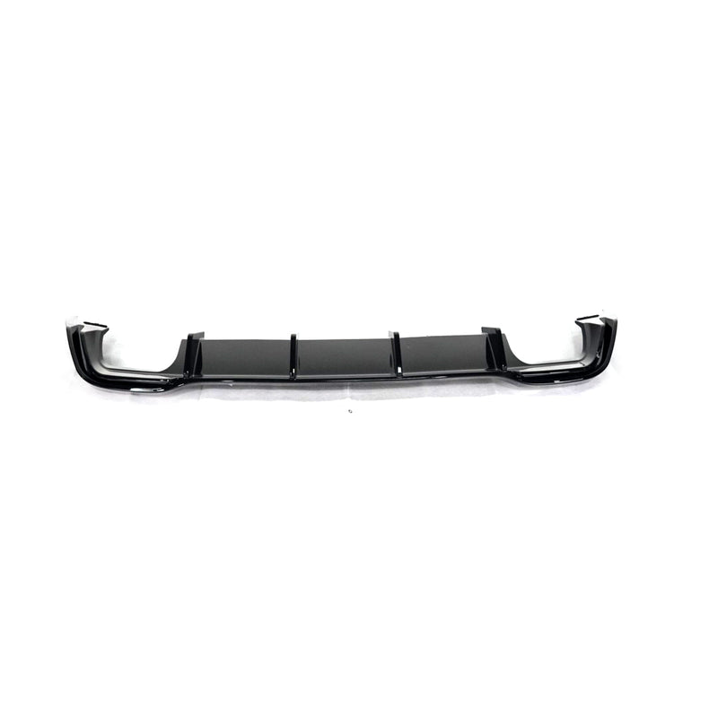 MAX Style Gloss Black Rear Diffuser for Volkswagen Golf MK8 GTI(Double Double Out) (2020-present)