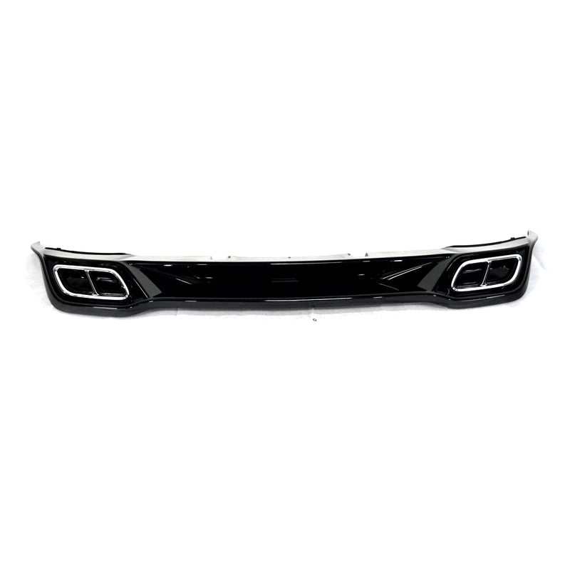 Gloss Black Rear Diffuser for Volkswagen Golf MK8 R-Line 2020+