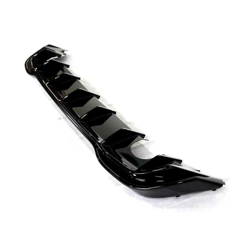 Gloss Black Rear Diffuser for Volkswagen Golf MK8 GTI(Double Single Out)(2020-present)