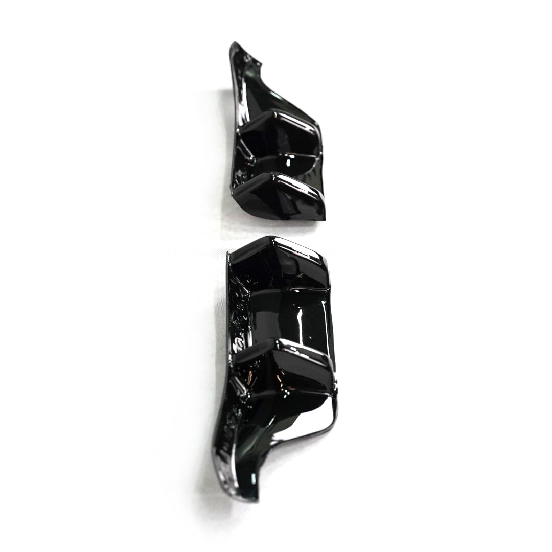 Gloss Black  Rear Bumper Canards for Honda Civic 11th Gen(2022-present)