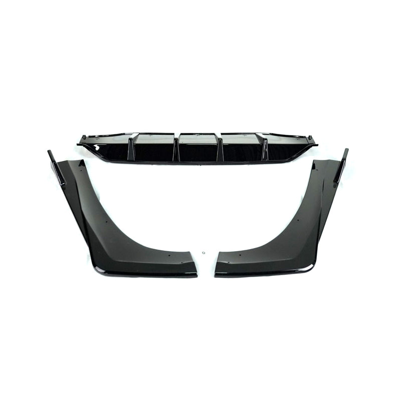 Gloss Black Rear Diffuser for Mercedes Benz E-Class W214 AMG (2024+)