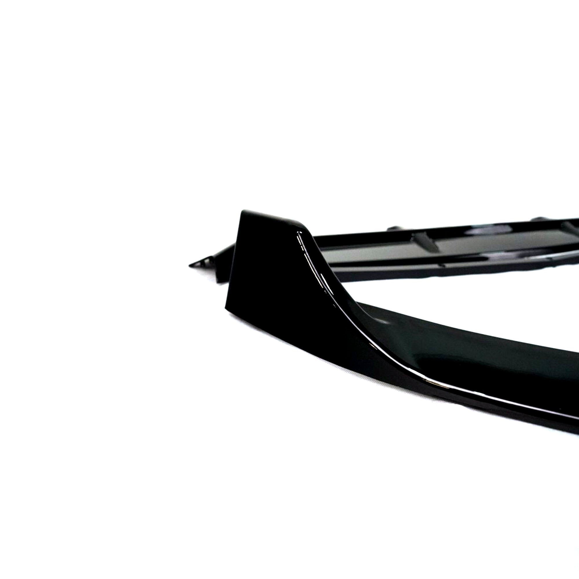 Gloss Black Front Lip For Mercedes-Benz C-Class W205 Pre-Facelift(2015–2018)