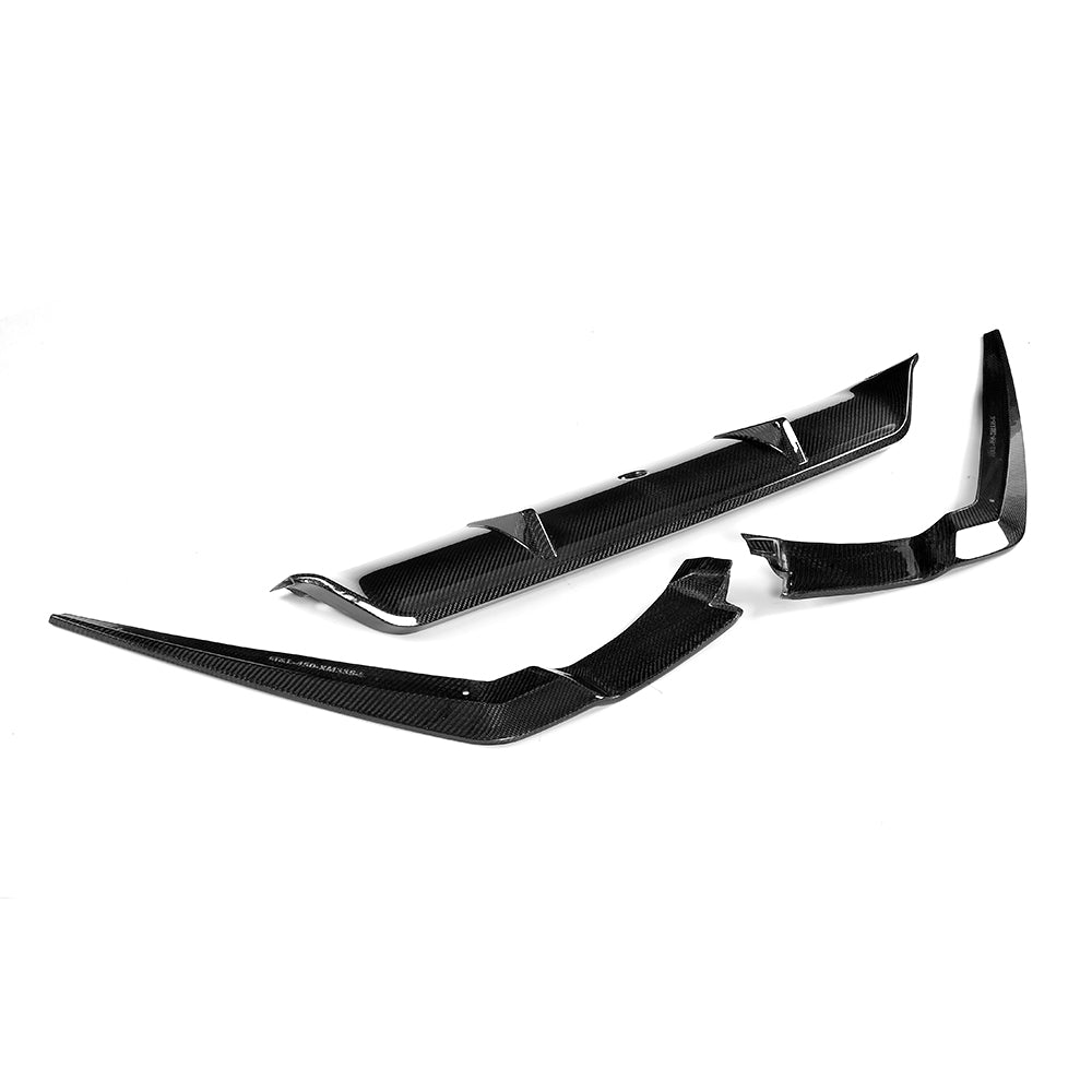 3D Style Carbon Fiber Rear Diffuser for BMW 5 Series G30, G31 Pre-LCI M-Sport (2017–2020)