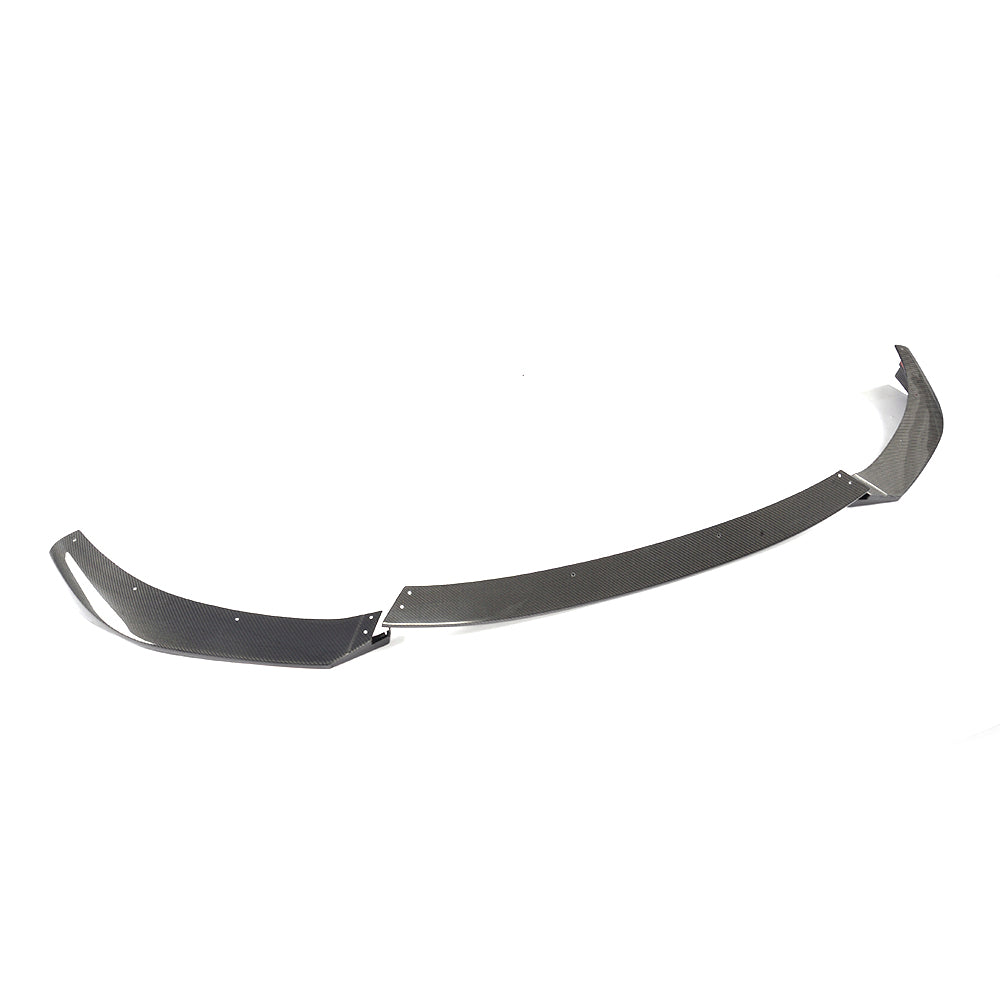 ST Style Carbon Fiber Front Lip for Audi A3/S3 8.5V LCI Base (2017–2020)