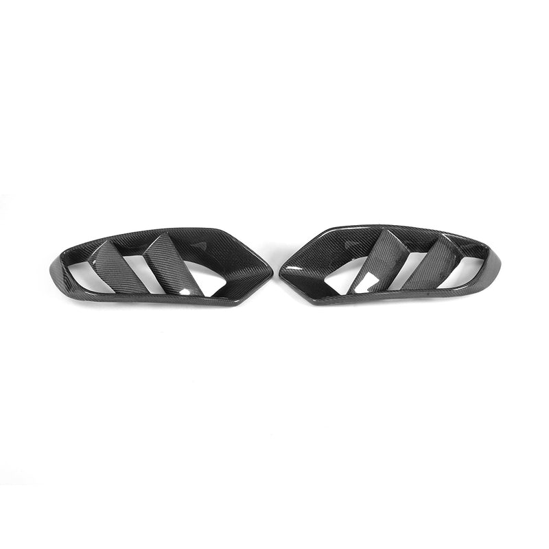 Mercedes Benz C Class W205  Style Carbon Fiber Front Bumper Air Vent