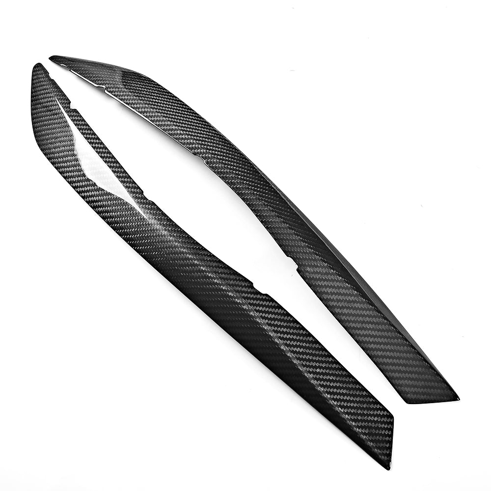 ST Style Carbon Fiber Headlight Eyelids For Audi A5 / S5 B9 Pre-LCI, RS5 B9 Pre-LCI (2017-2019)