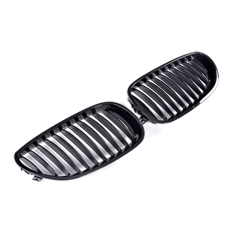 ST Style Single Slat Gloss Black Front Grille for BMW 5 Series E60 (2004-2010)